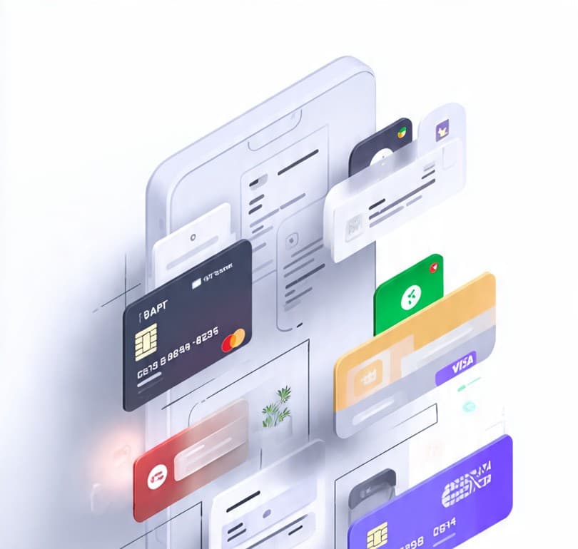 payments illustration light